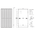 Factory supply best quality weatherproof mono half 305w 315w 325w panel solar kit home